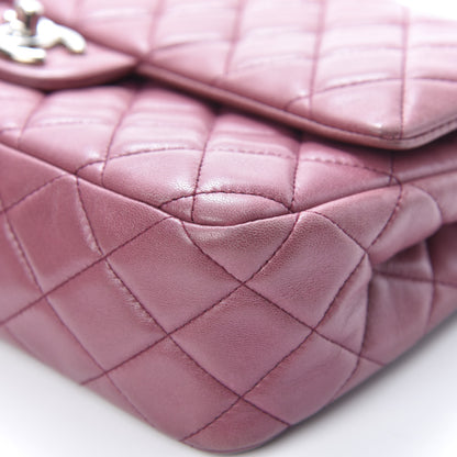 Chanel Lambskin Quilted Medium Double Flap Pink 10 of 15