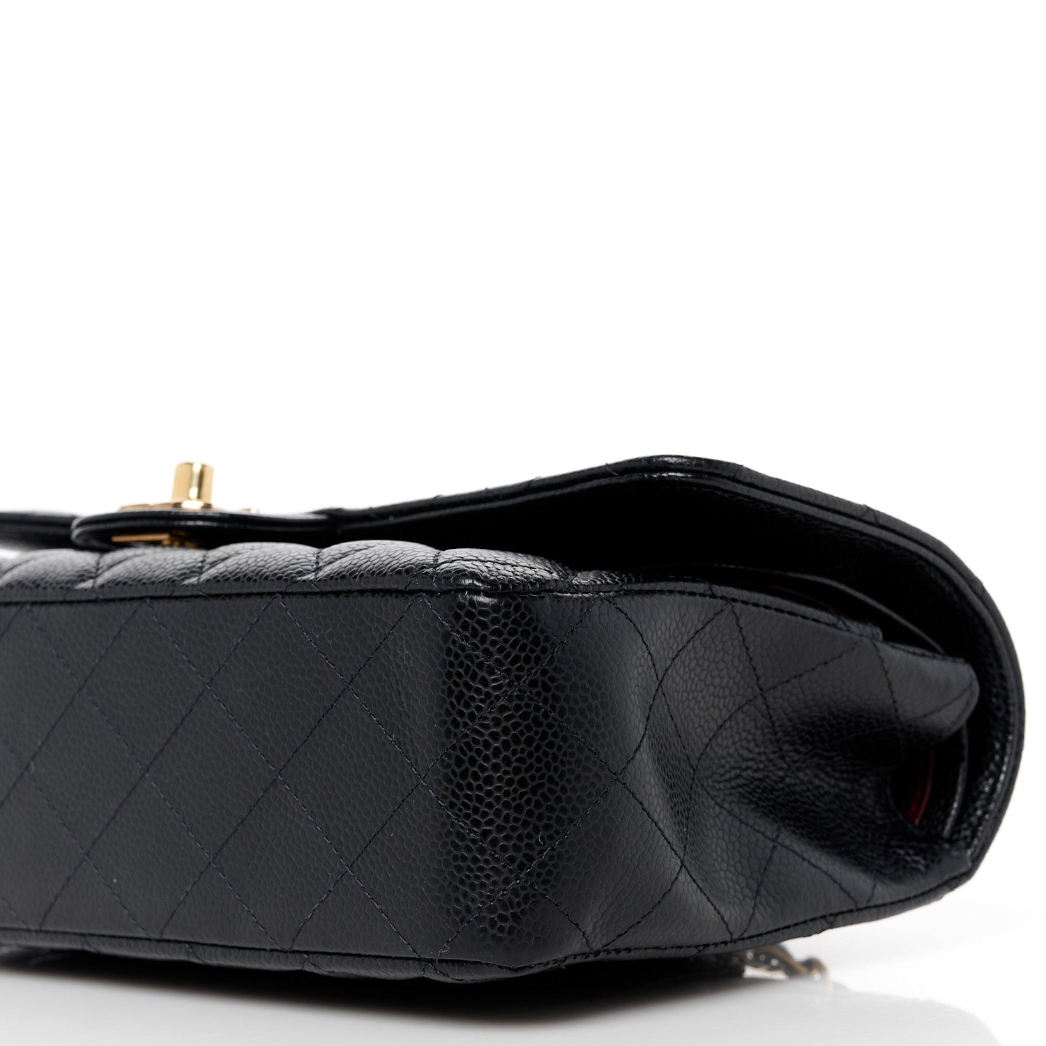 Chanel Caviar Quilted Medium Double Flap Black 11 of 11