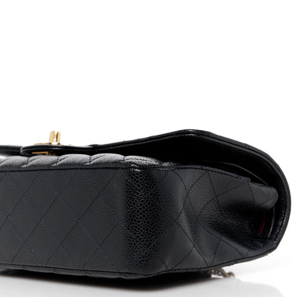 Chanel Caviar Quilted Medium Double Flap Black 11 of 11