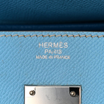 Hermes Epsom Candy Birkin 30 Celeste Mykonos 6 of 11