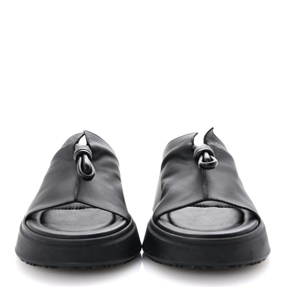 Loewe Calfskin Flamenco 80mm Wedge Mules 35 Black 3 of 10