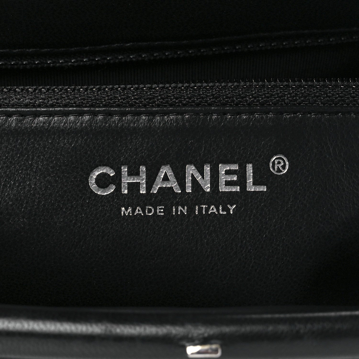 Chanel Lambskin Quilted Timeless Clutch Black 6 of 11