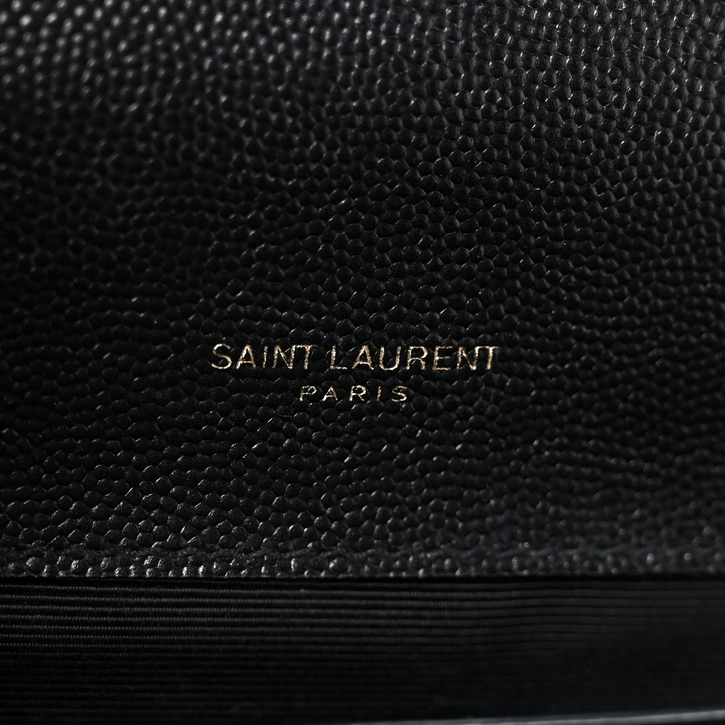 Grain De Poudre Textured Mixed Matelasse Triquilt Small Monogram Satchel Black
