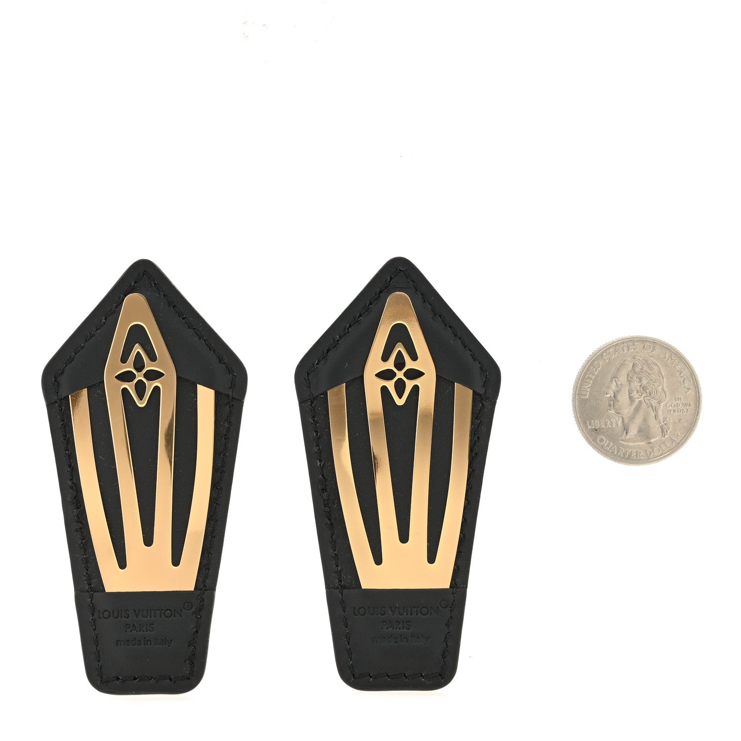 Louis Vuitton Monogram LV Backstage Hair Clip Toile 2 of 3