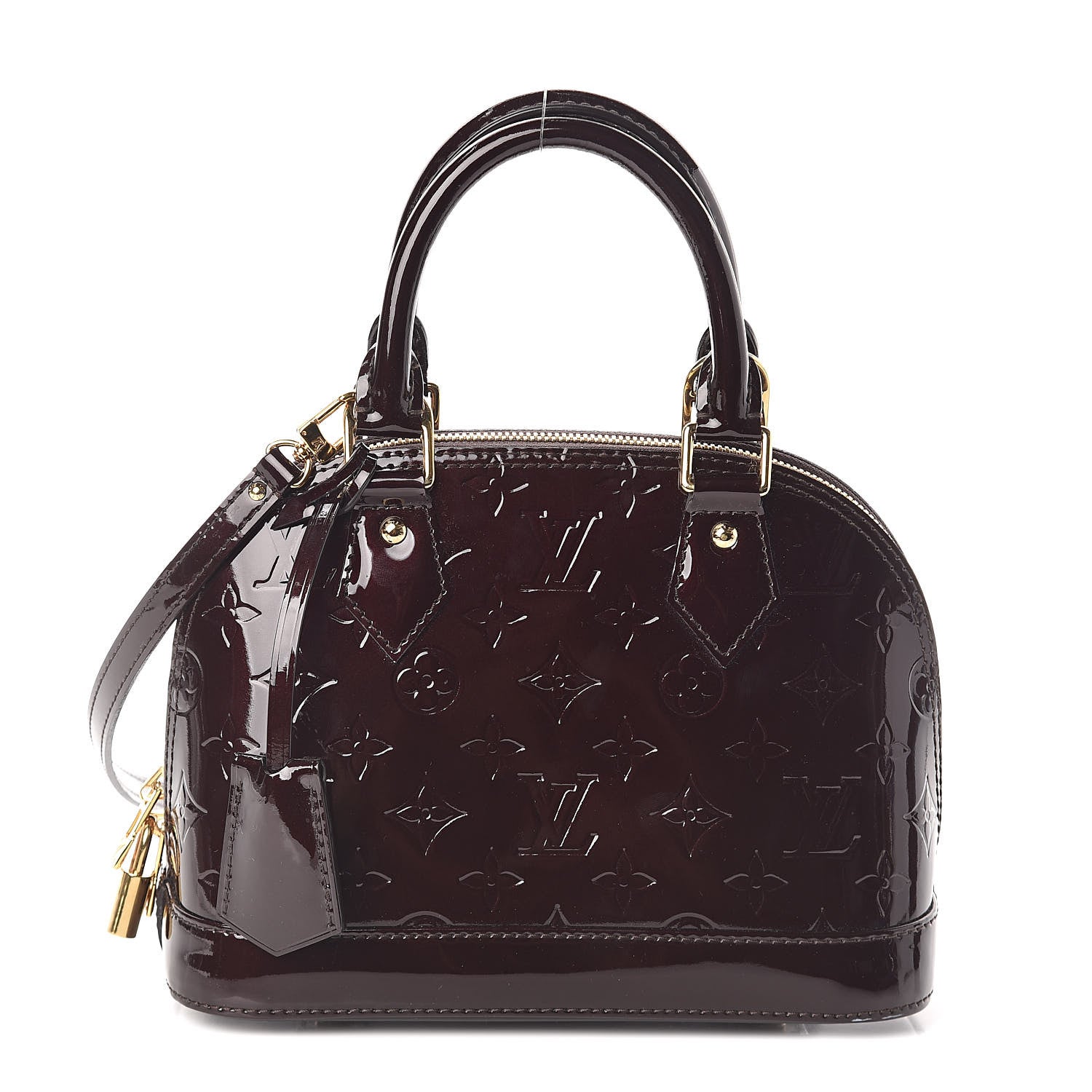 Louis Vuitton Vernis Alma BB Amarante 1 of 9
