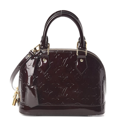 Louis Vuitton Vernis Alma BB Amarante 1 of 9