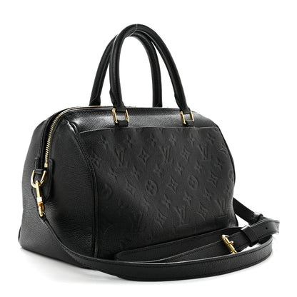 Louis Vuitton Empreinte Speedy Bandouliere 25 NM Black 3 of 15
