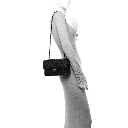 Chanel Caviar Quilted Small Double Flap Black 2 of 12
