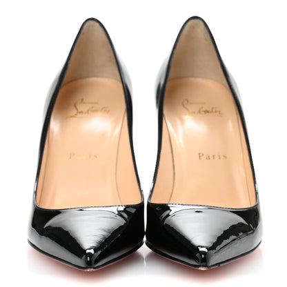 Christian Louboutin Patent Decollete 554 85 Pumps 36.5 Black 3 of 8