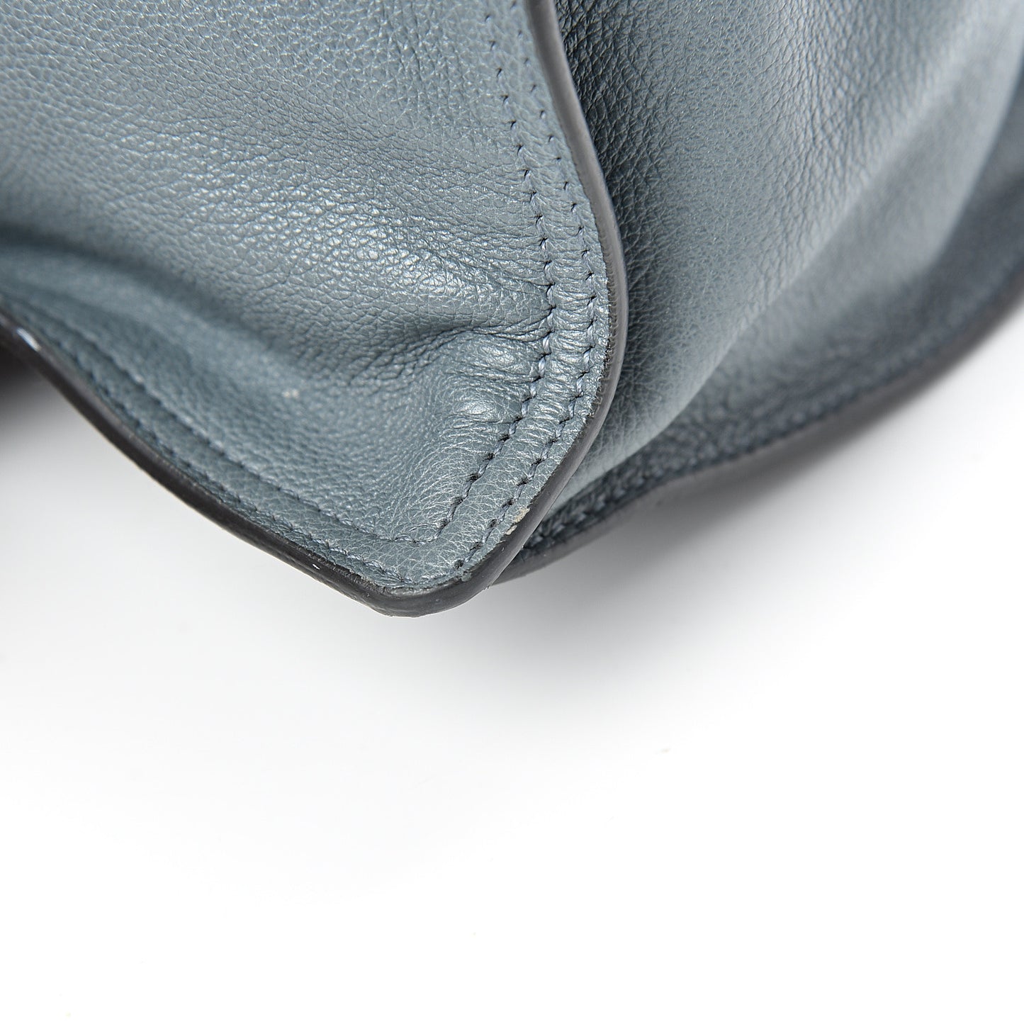 Glace Calf Etiquette Tote Grey
