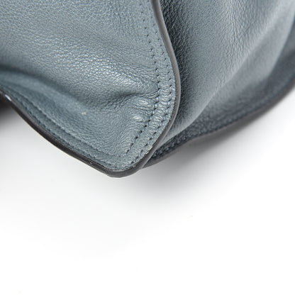 Prada Glace Calf Etiquette Tote Grey 12 of 16