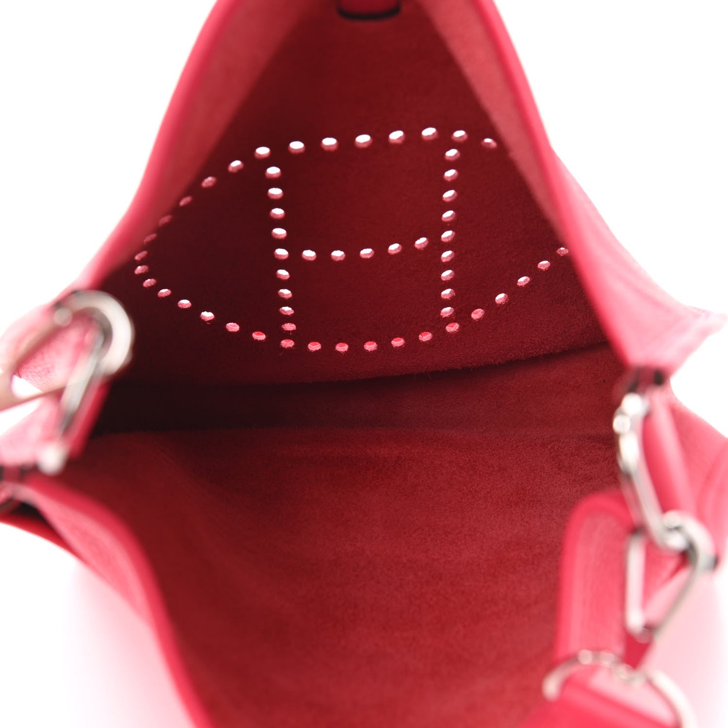 Hermes Taurillon Clemence Evelyne III PM Rose Extreme 5 of 11