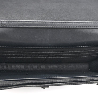 Chanel Aged Calfskin Chevron Quilted Reissue Wallet On Chain WOC So Black 5 of 11