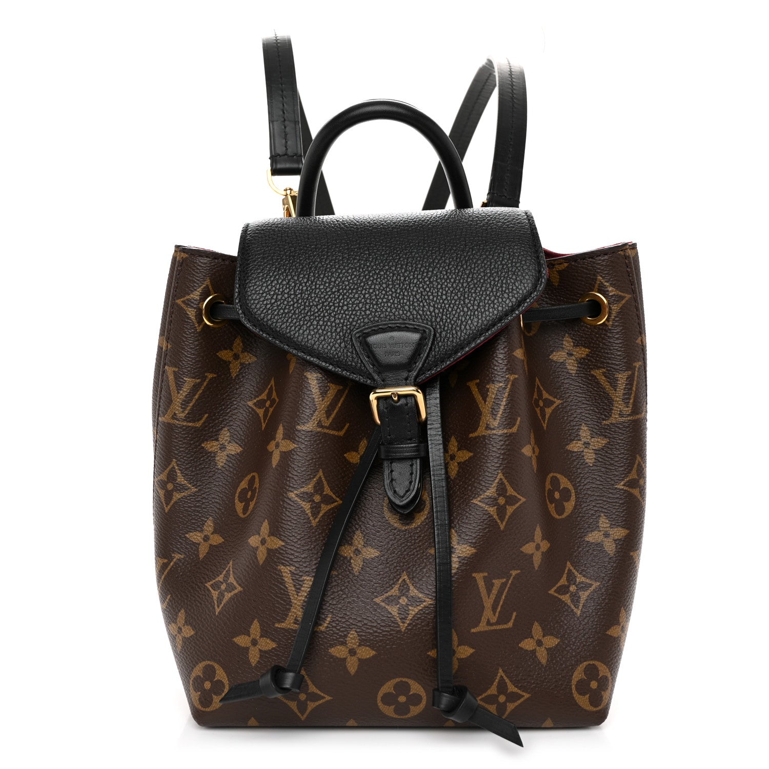 Louis Vuitton Monogram BB Montsouris NM Backpack Black 1 of 10