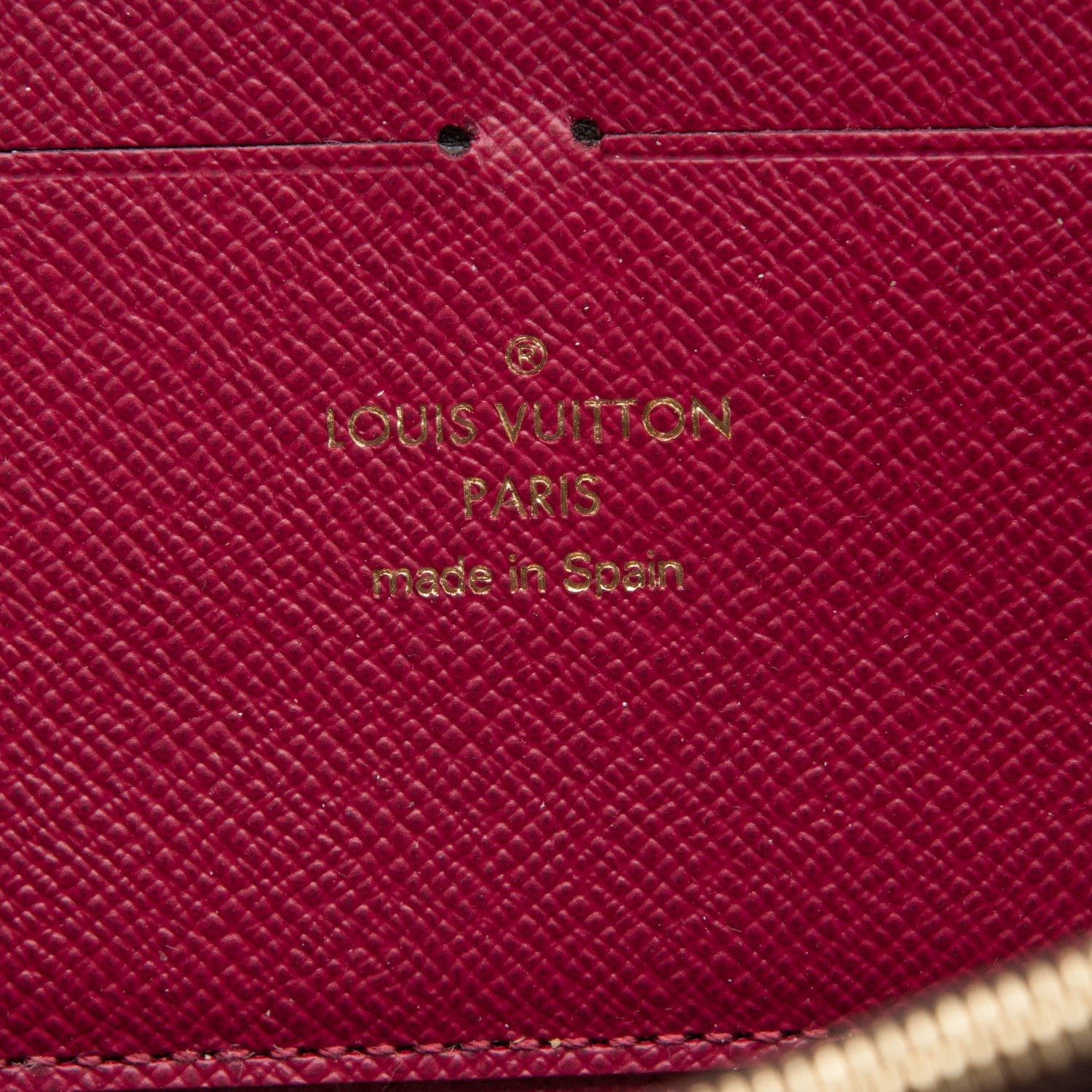 Louis Vuitton Monogram Clemence Wallet Fuchsia 6 of 7