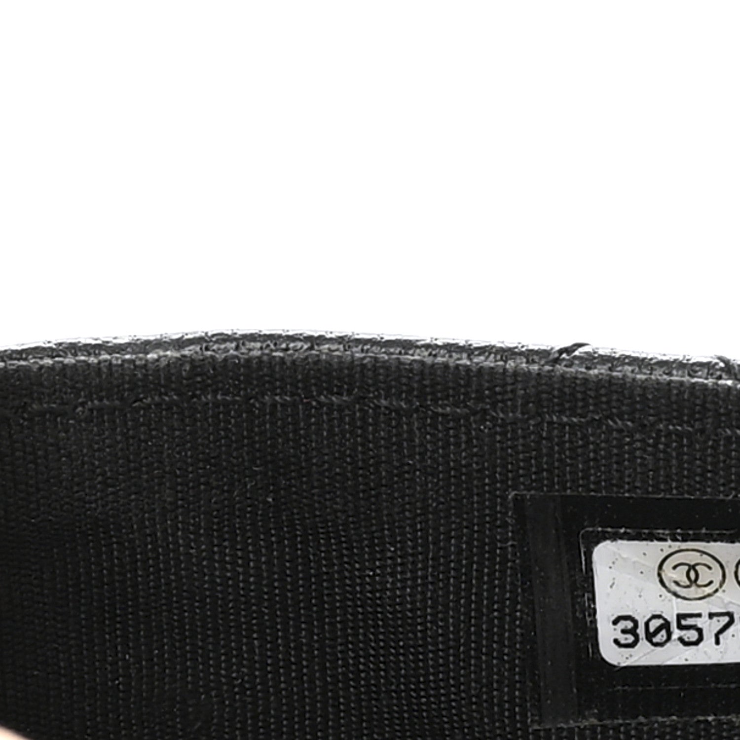 Chanel Shiny Goatskin Quilted Chanel 19 Flap Card Holder Black 7 of 7