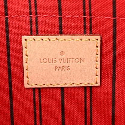 Louis Vuitton Monogram Neverfull MM GM Pochette Cherry 6 of 10