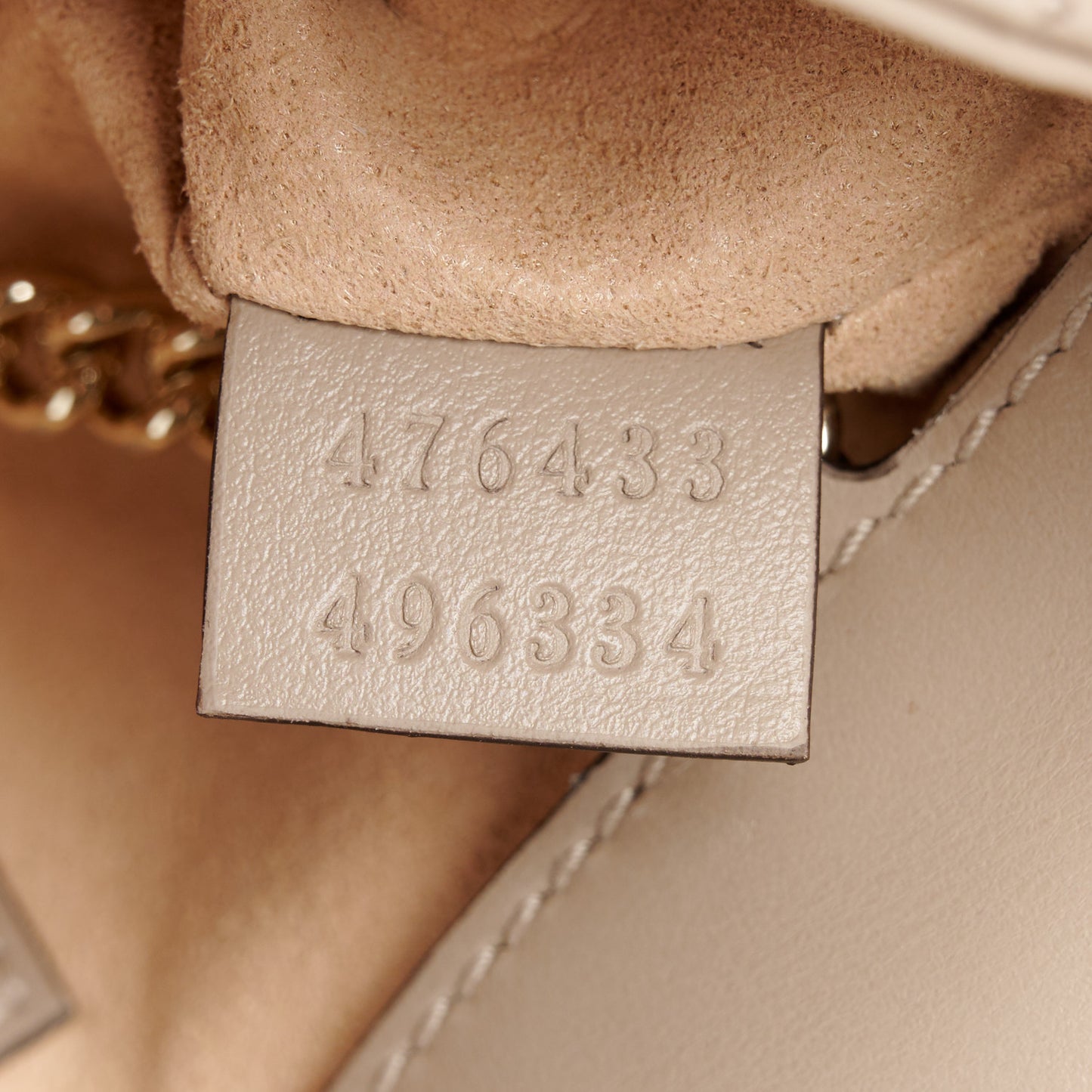 Calfskin Matelasse Super Mini GG Marmont Shoulder Bag Taupe