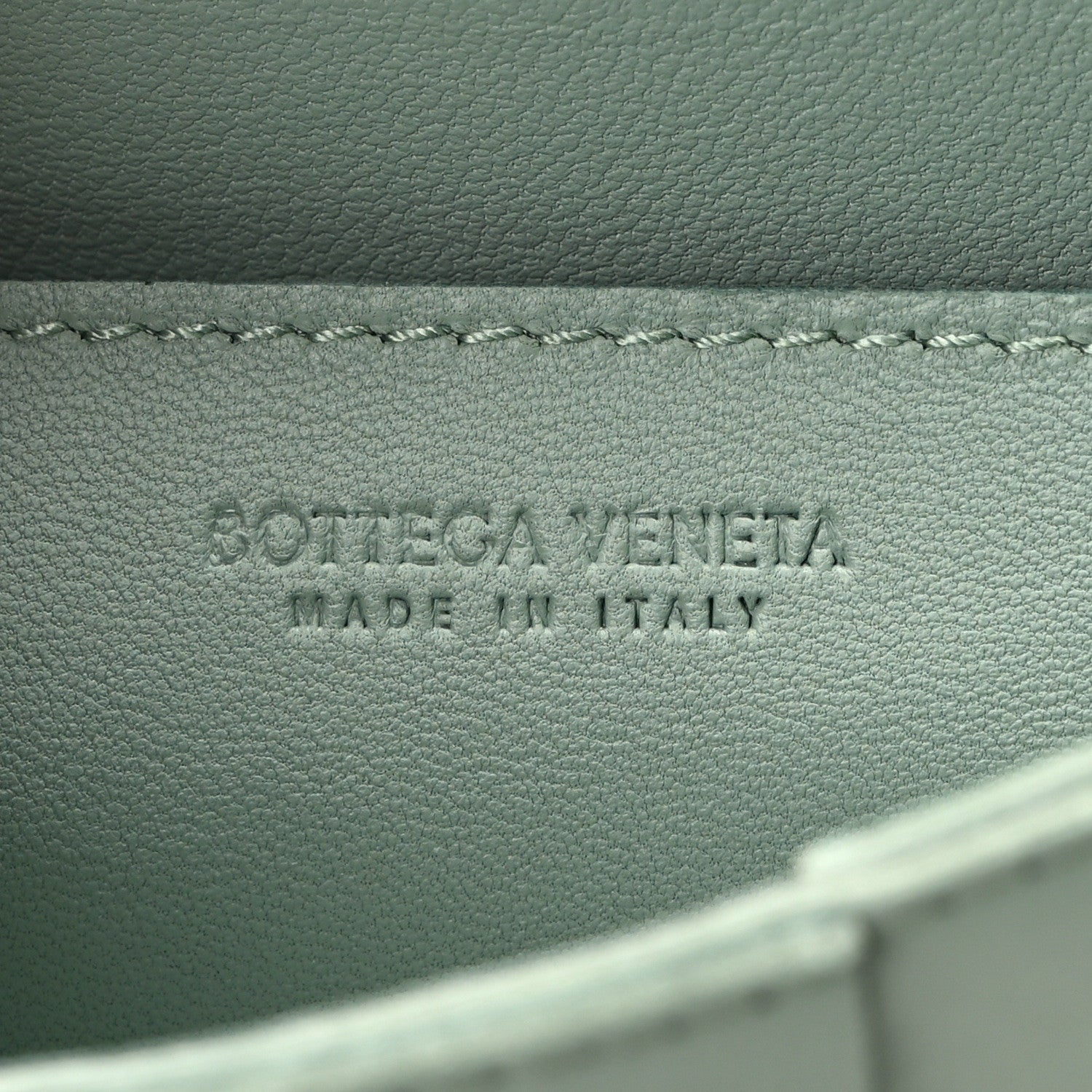 Bottega Veneta Lambskin Maxi Intreccio Small Cassette Crossbody Bag New Sauge 6 of 12
