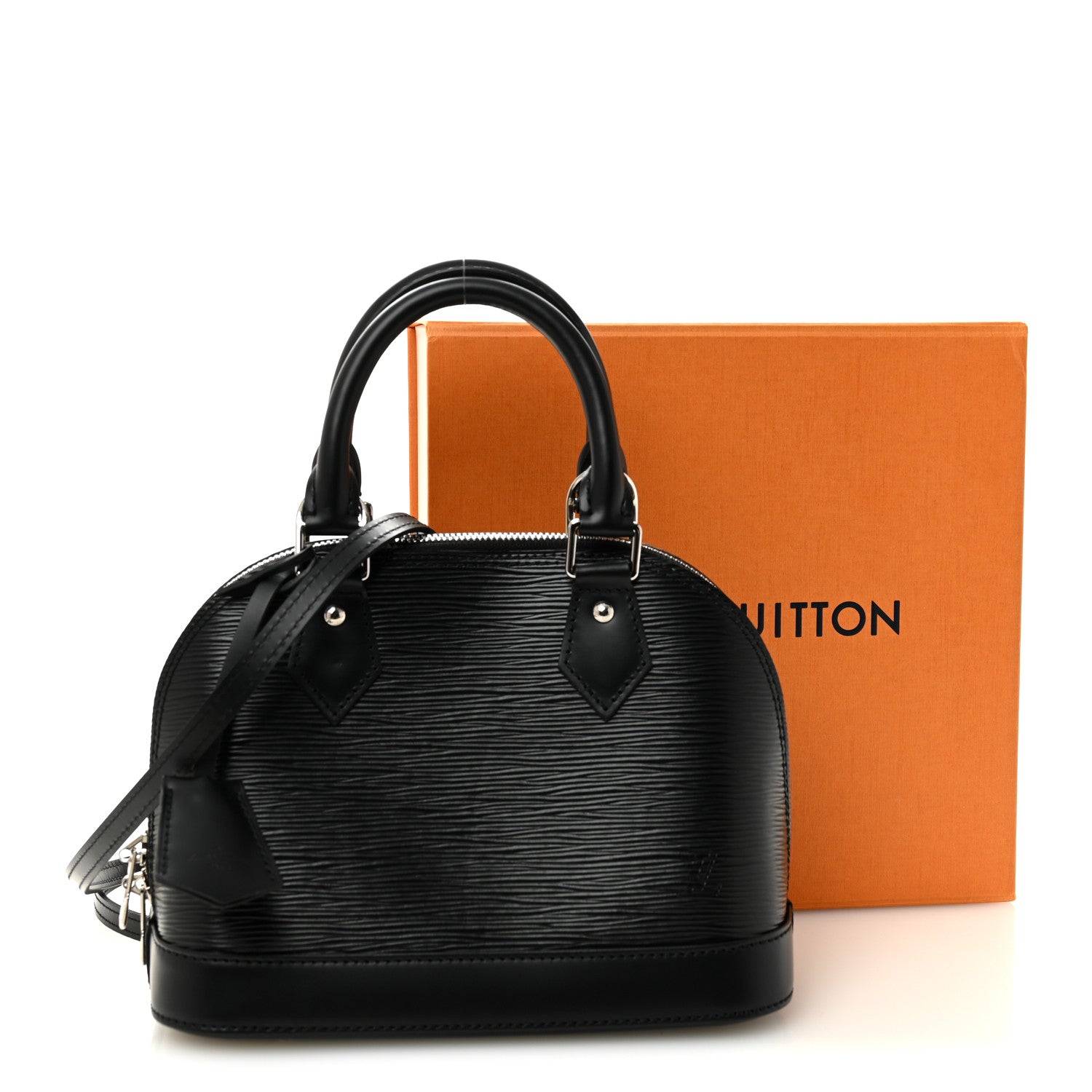 Louis Vuitton Epi Alma BB Black 10 of 10