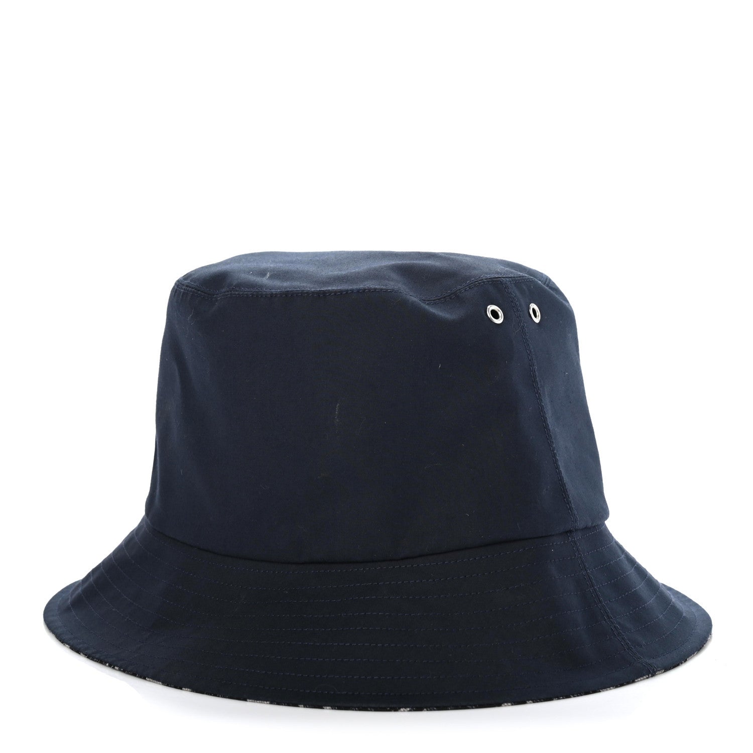 Christian Dior Oblique Reversible Teddy-D Brim Bucket Hat 57 Blue 2 of 9