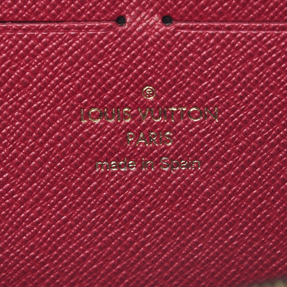 Louis Vuitton Monogram Clemence Wallet Fuchsia 6 of 8