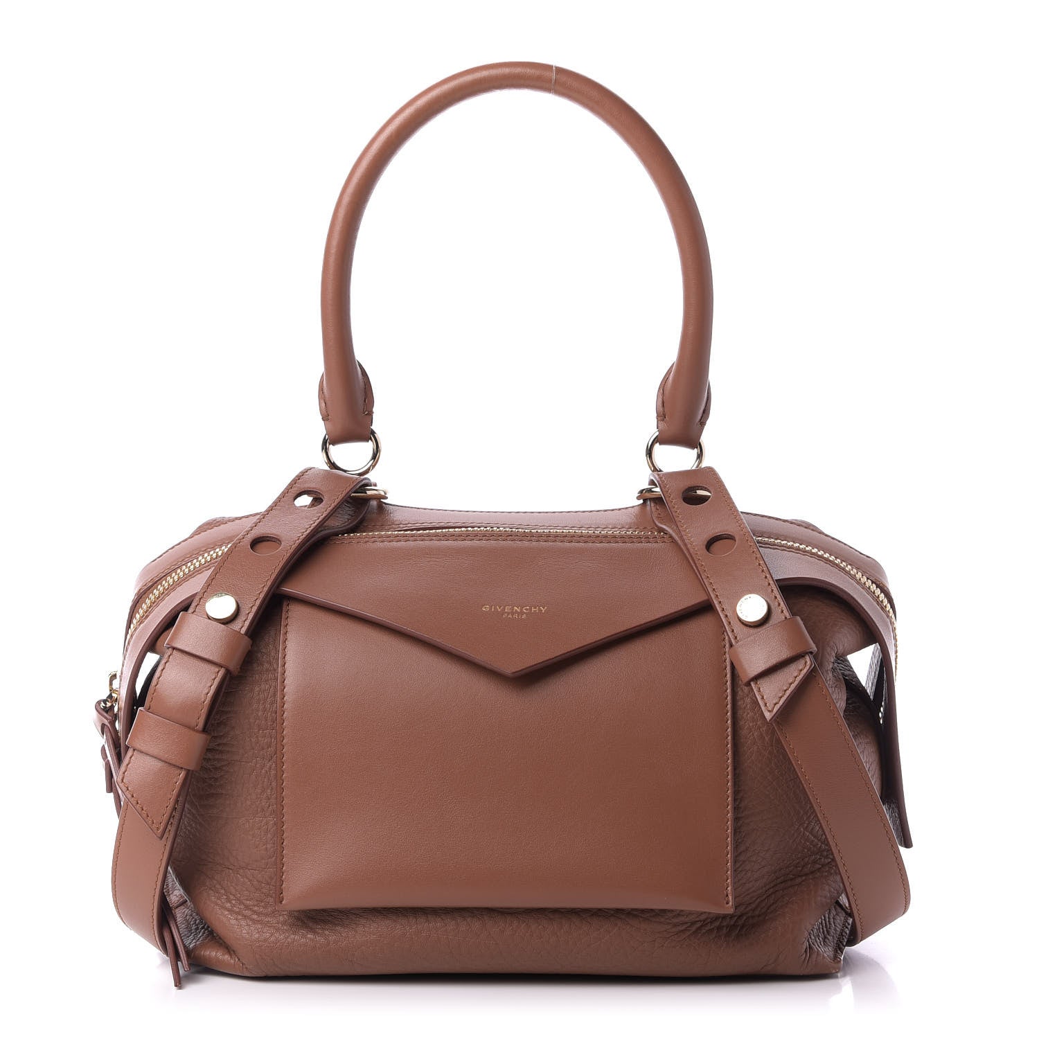 Givenchy Calfskin Small Sway Cognac 1 of 10
