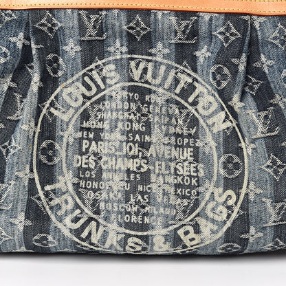 Louis Vuitton Denim Raye Cabas GM 14 of 14