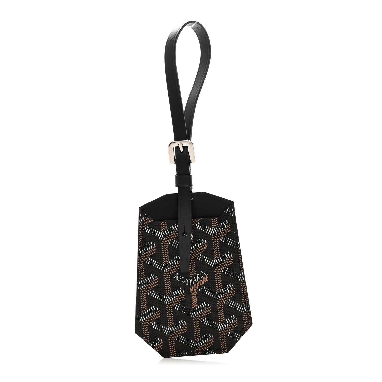 Goyard Goyardine Luggage Tag Black 1 of 5