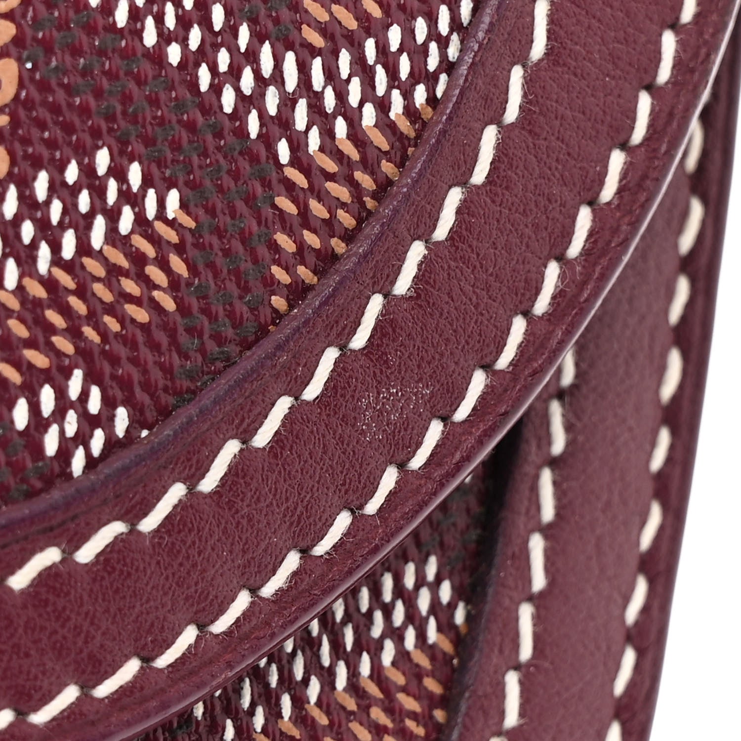 Goyard Goyardine 233 PM Shoulder Bag Burgundy 11 of 14
