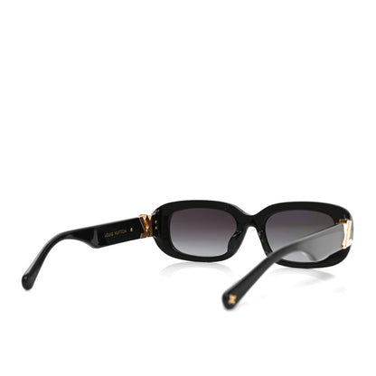 Louis Vuitton Acetate LV GO-14 Oval Sunglasses Z3013U Black 3 of 7