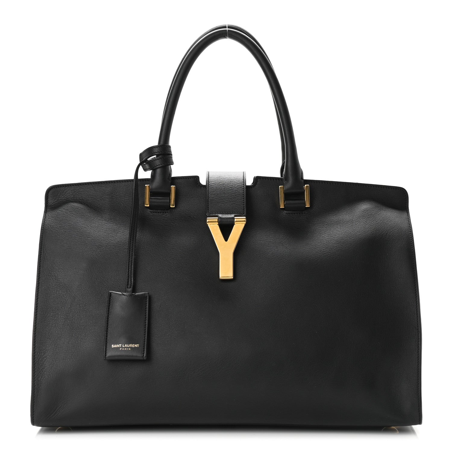 Saint Laurent Calfskin Medium Classic Y Cabas Black 1 of 12