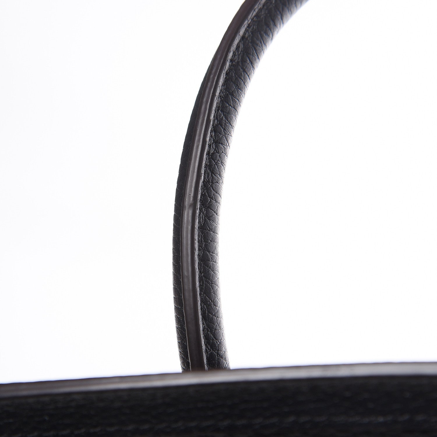 Celine Drummed Calfskin Nano Luggage Black 13 of 14