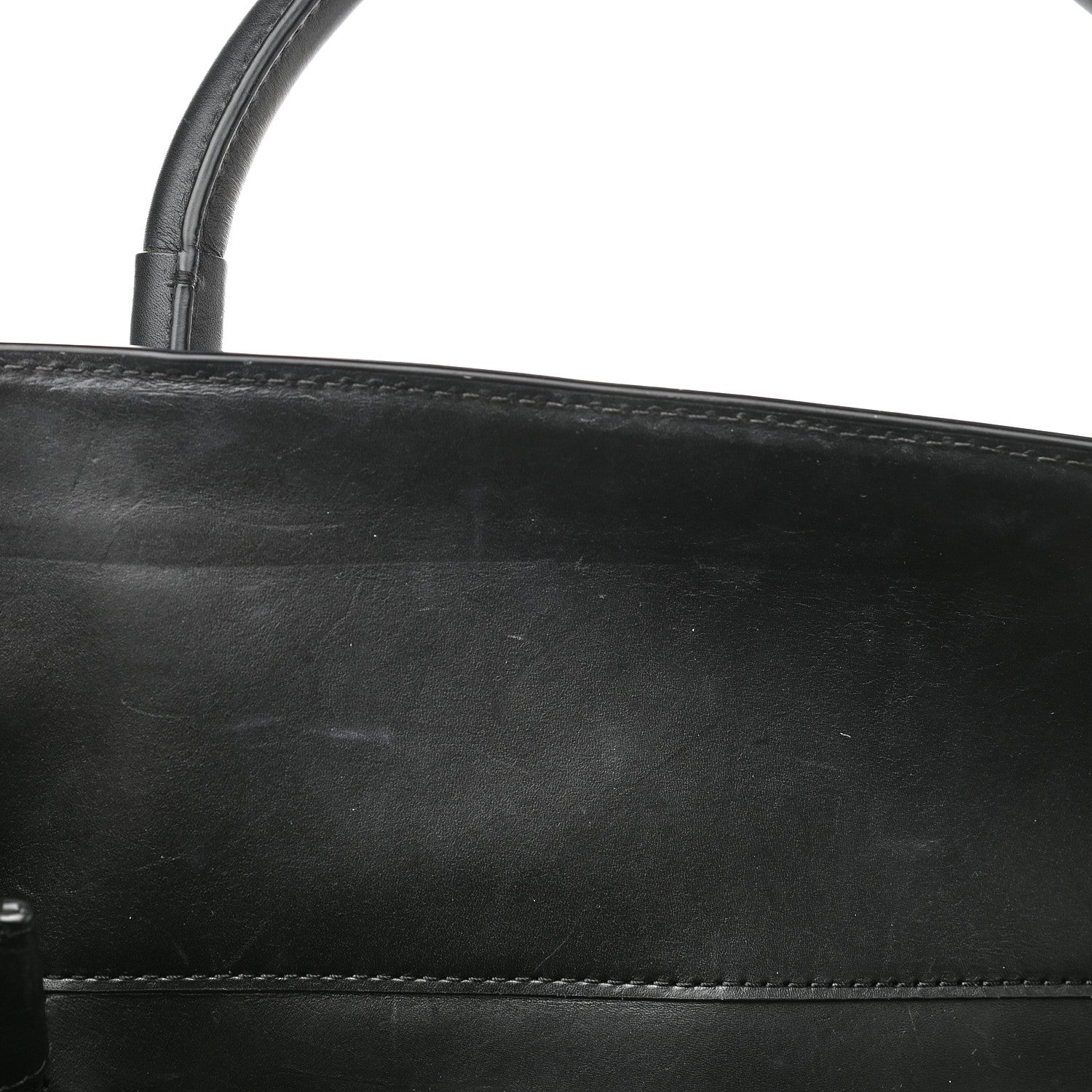 Alexander Wang Smooth Calfskin Large Chastity Bag Black Rhodium Hardware 9 of 11