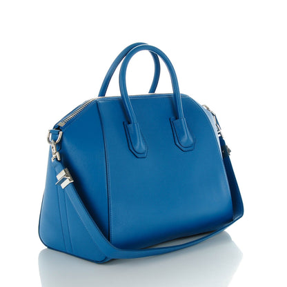 Givenchy Sugar Goatskin Medium Antigona Mineral Blue 3 of 7