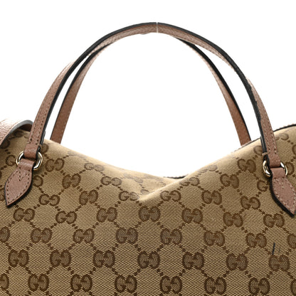 Gucci Monogram Medium Bree Foldover Tote Beige Soft Pink 8 of 14
