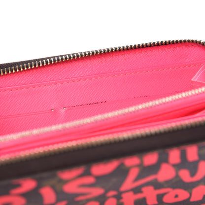 Louis Vuitton Monogram Graffiti Zippy Wallet Fuchsia 8 of 8
