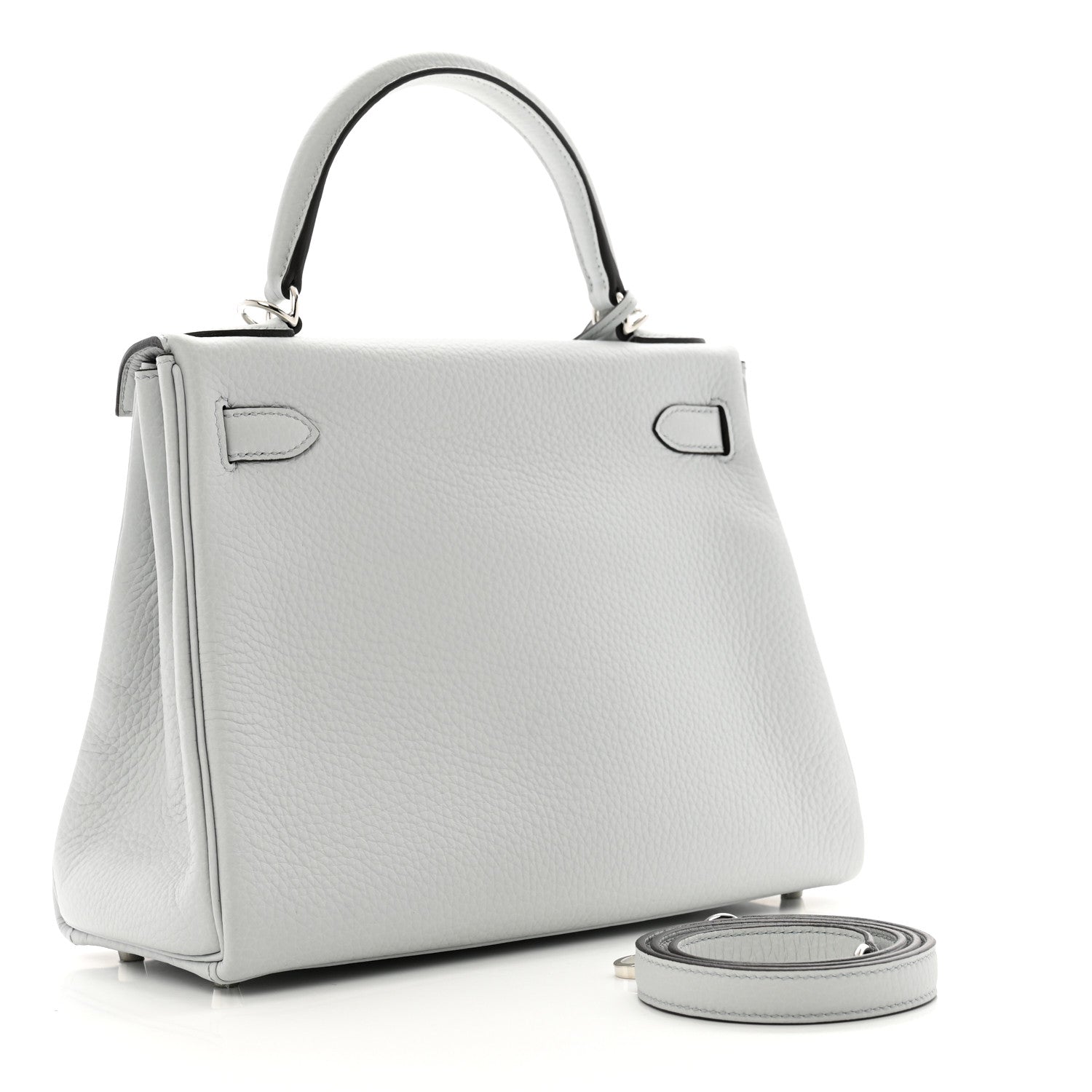 Hermes Togo Kelly Retourne 28 Gris Pale 3 of 10