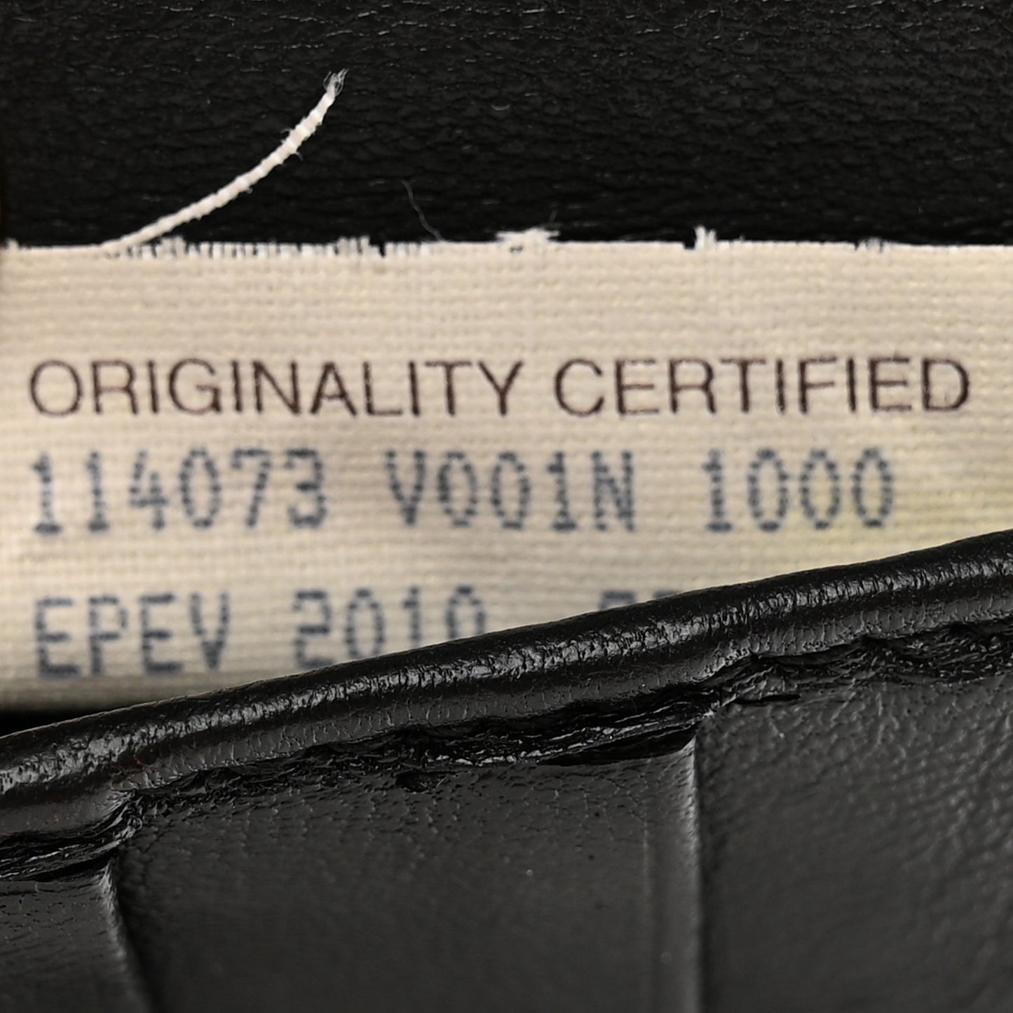 Nappa Intrecciato Snap Wallet Black