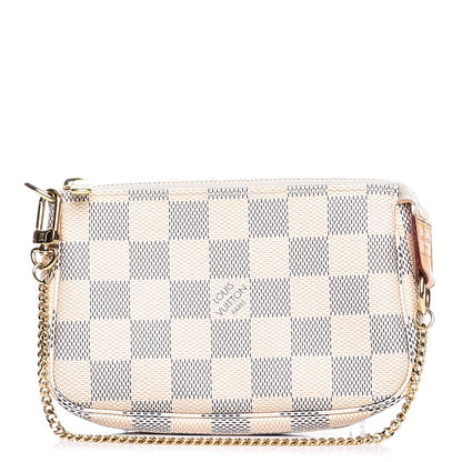 Louis Vuitton Damier Azur Mini Pochette Accessories 1 of 8