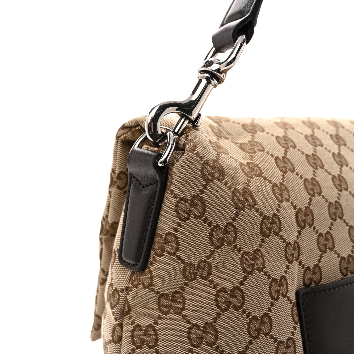 Gucci GG Monogram Large Crossbody Bag Dark Brown 11 of 13