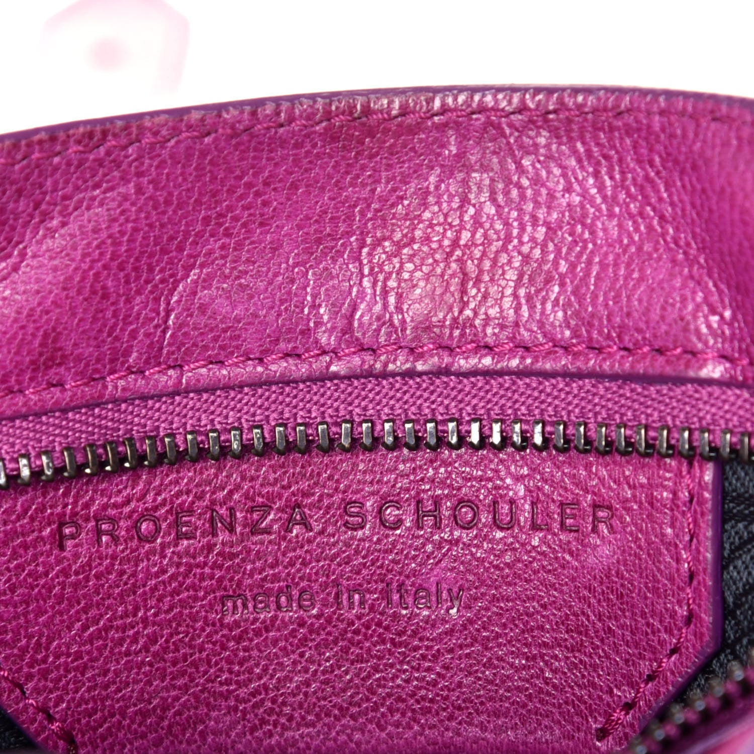 Proenza Schouler Lambskin PS1 Mini Bi-Color Pouch Messenger Bag 6 of 8