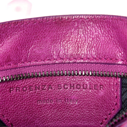 Proenza Schouler Lambskin PS1 Mini Bi-Color Pouch Messenger Bag 6 of 8