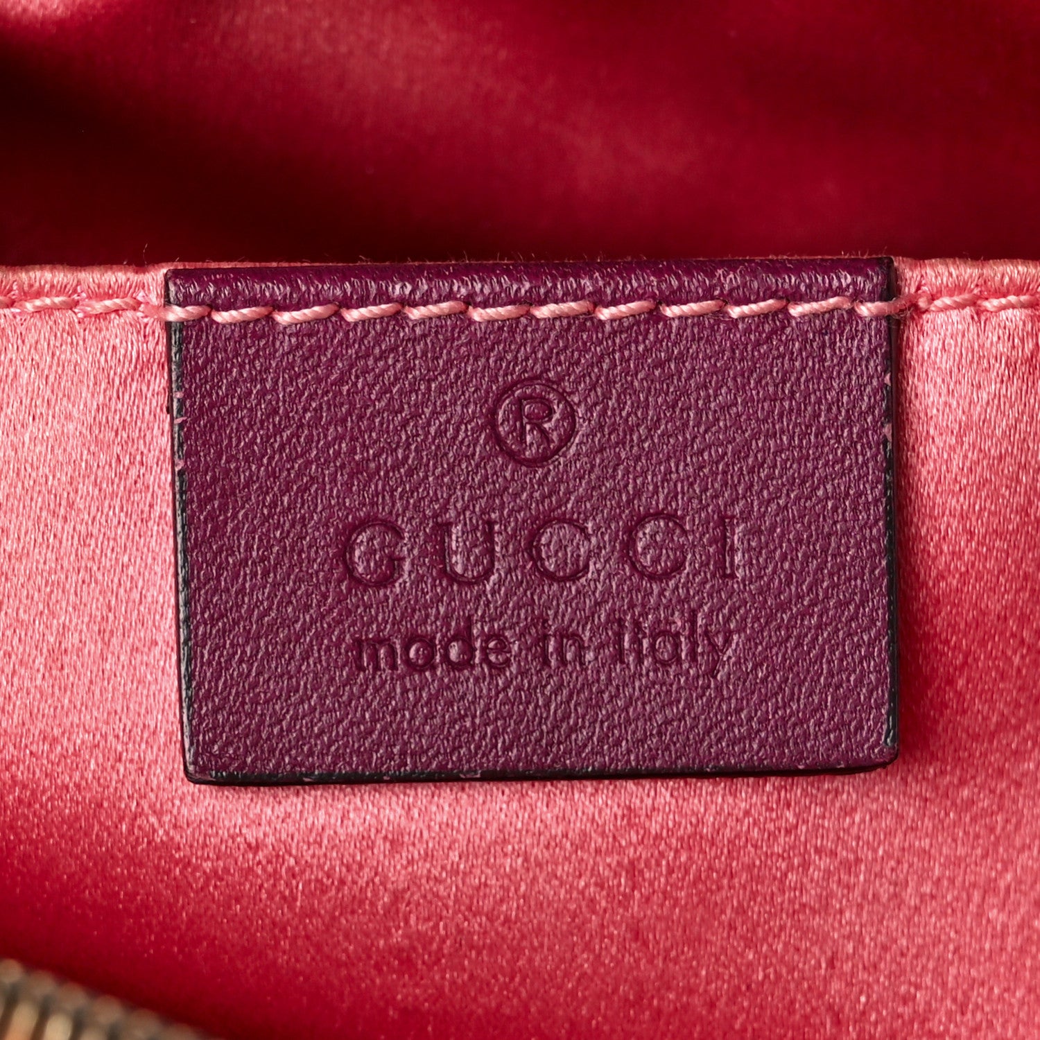 Gucci Velvet Matelasse Small GG Marmont Chain Shoulder Bag Fuchsia Violet Cyclamen 6 of 12