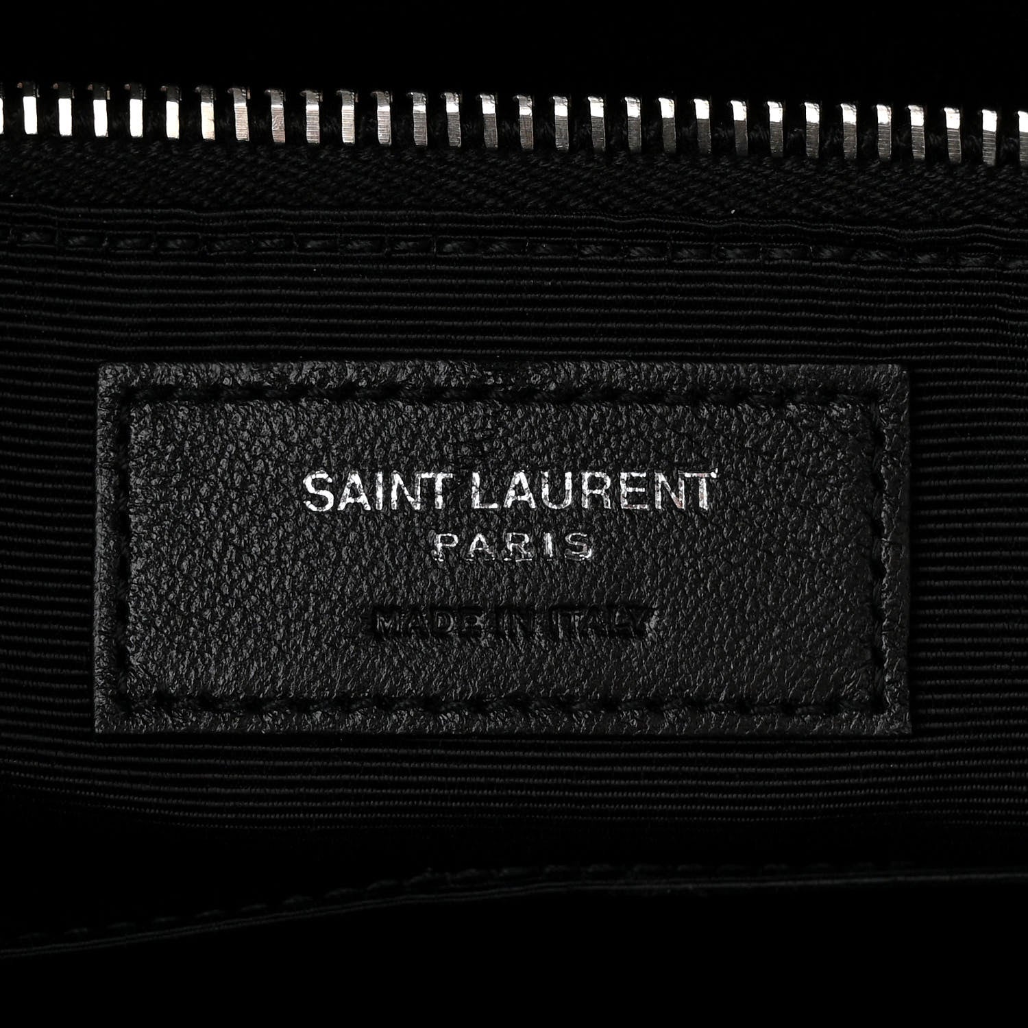 Saint Laurent Grain de Poudre Medium Museum Briefcase Black 6 of 10