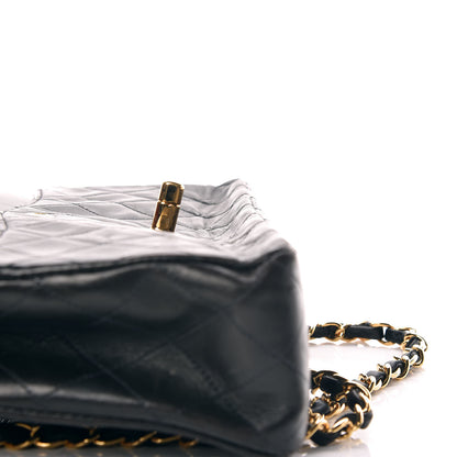 Chanel Lambskin Quilted Medium Double Flap Black 11 of 17