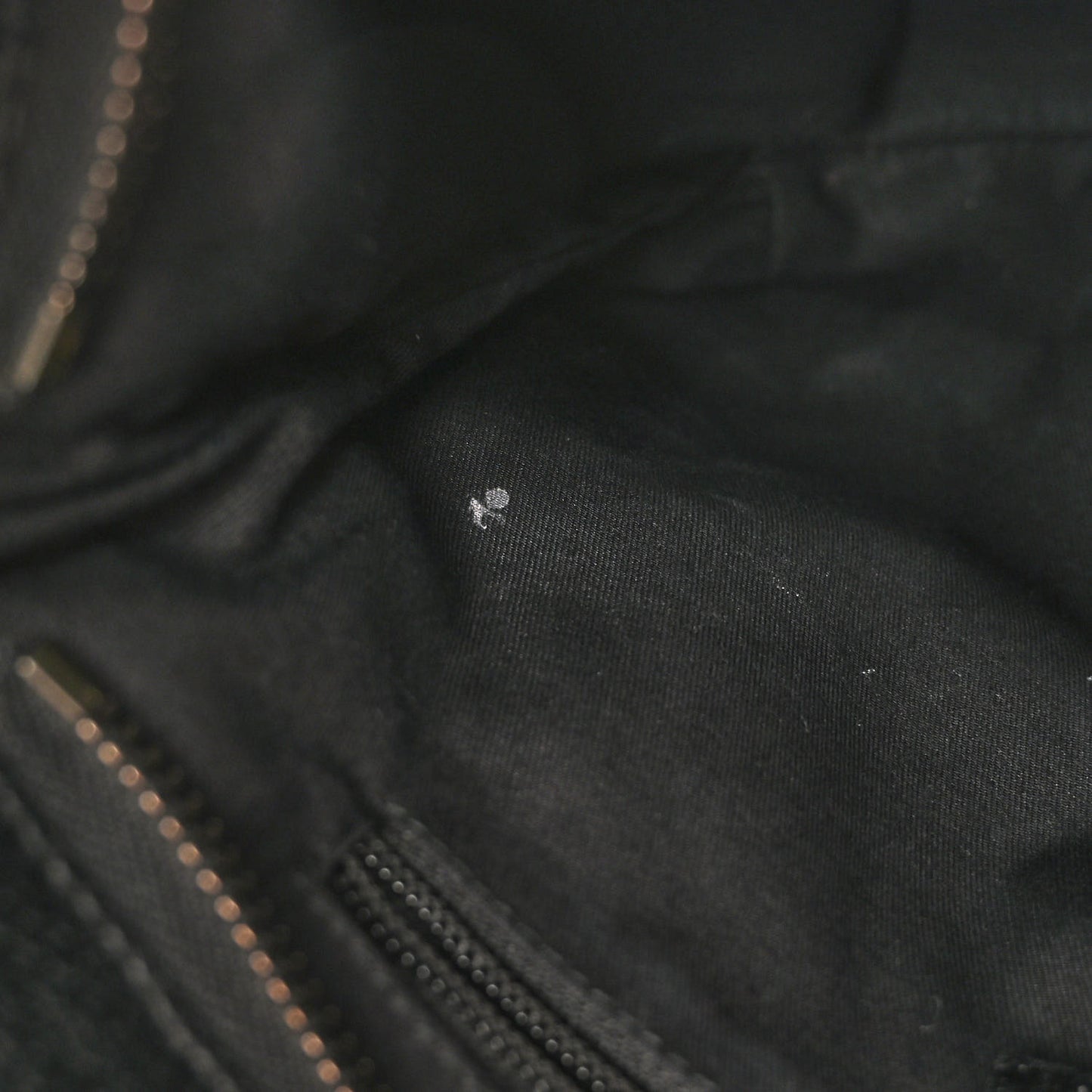 Monogram Flat Messenger Bag Black