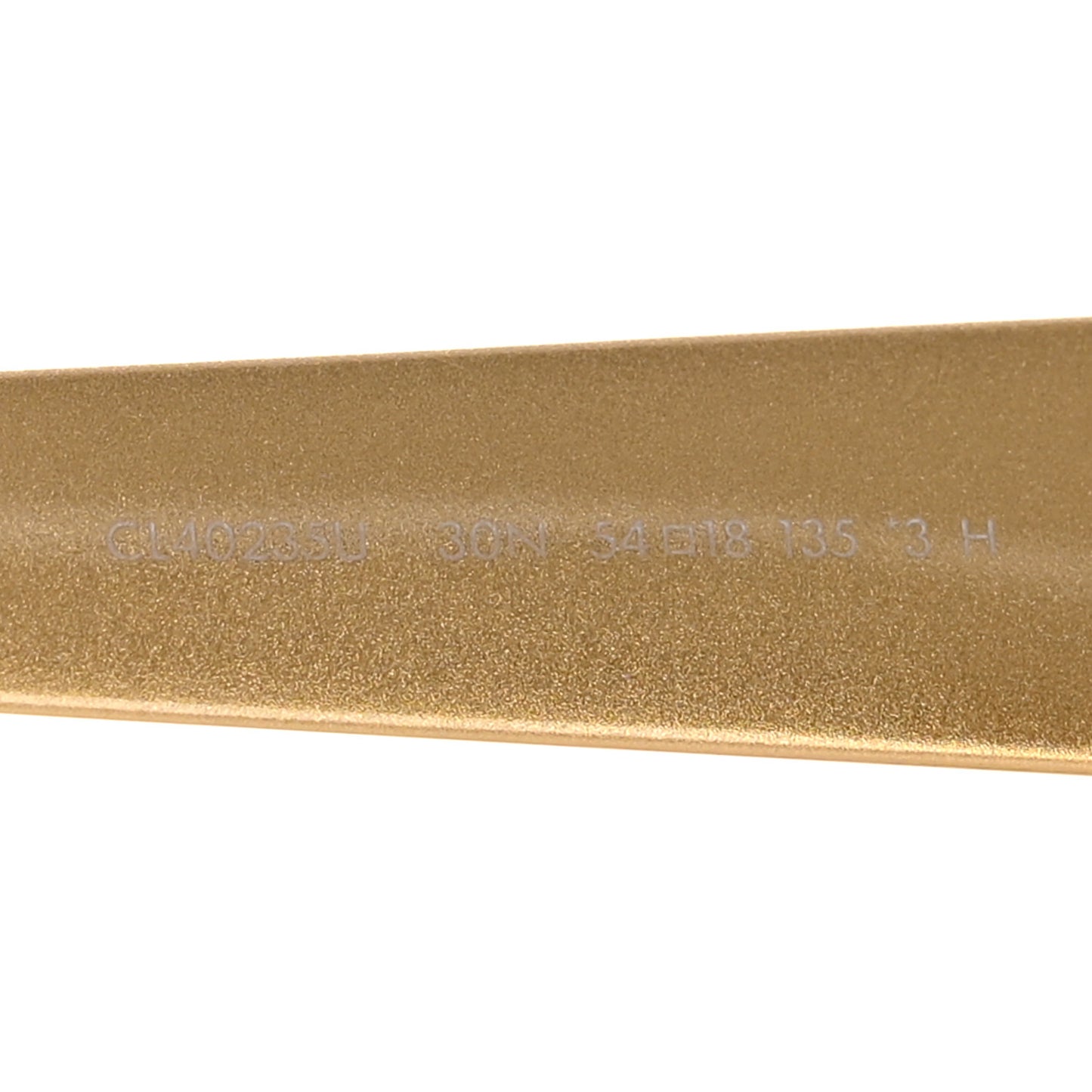 Metal Triomphe 01 Sunglasses CL40235U Gold Green