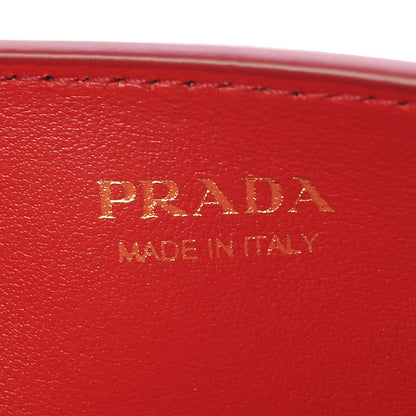 Prada Saffiano Vernice Mini Bag Rosso 7 of 8