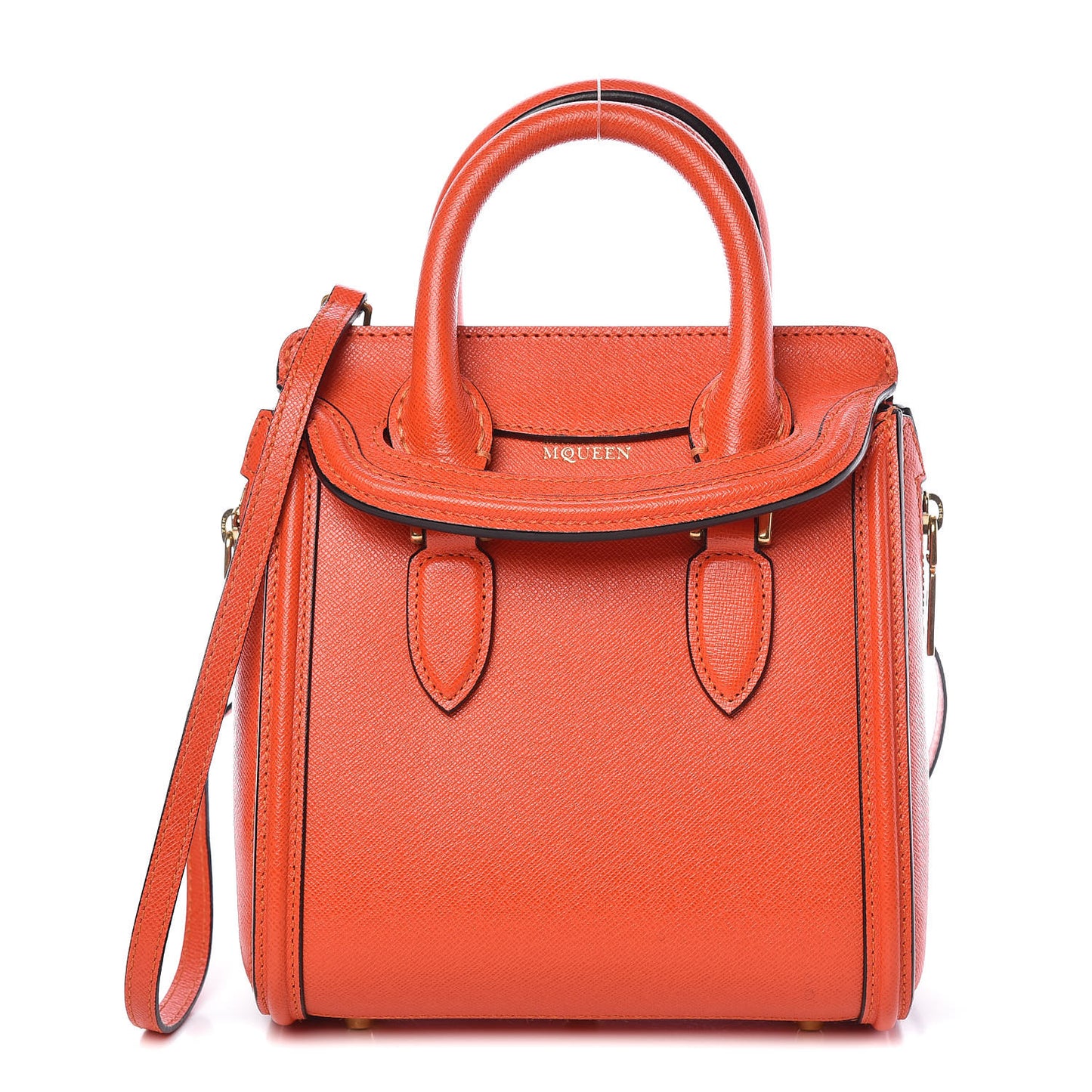 Calfskin Mini Heroine Orange